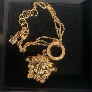 Versace Gold Medusa Bracelet Collection Luxurious Chain Designs